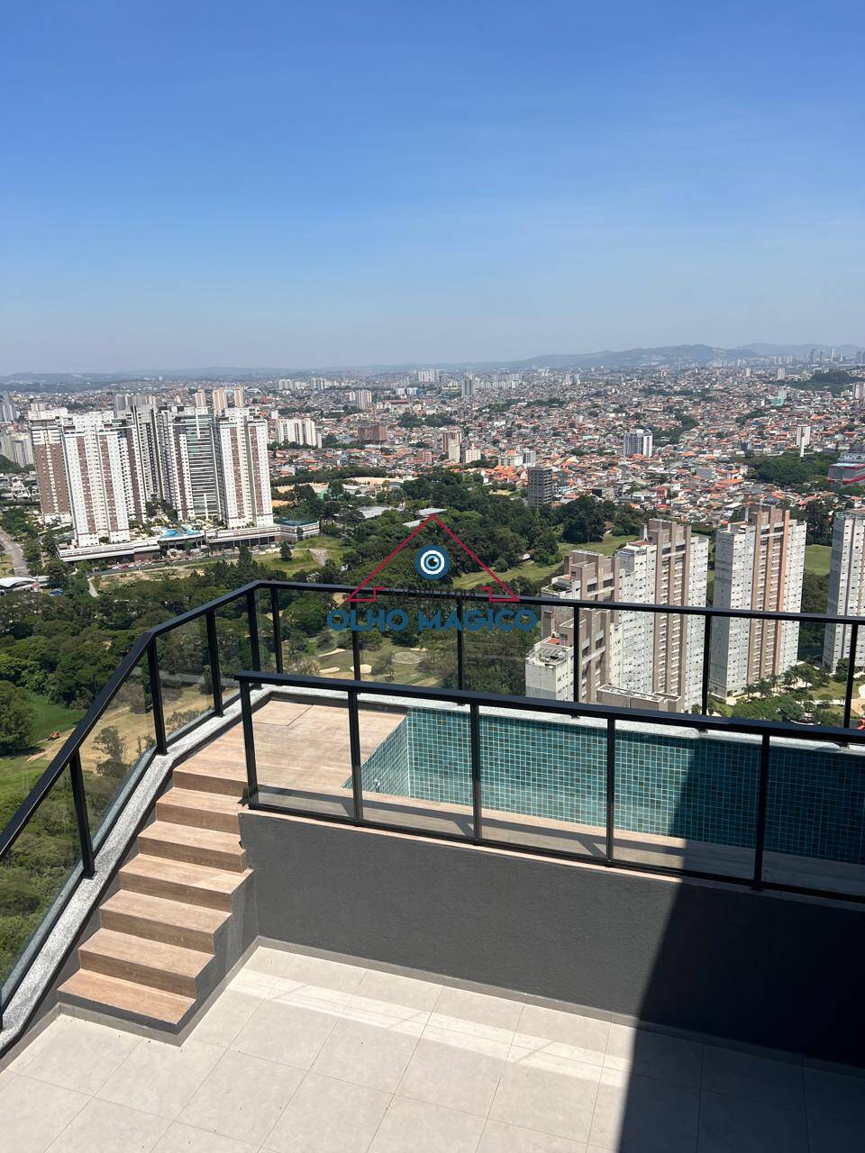 Apartamento Cobertura - Garden São Francisco - 4 suítes - 4 vagas - 312 m²